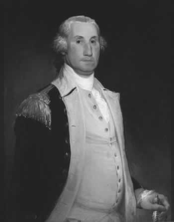  George Washington by Joseph Wright, 1784, finished by John Trumbull, 1786 and commissioned by Thomas Jefferson