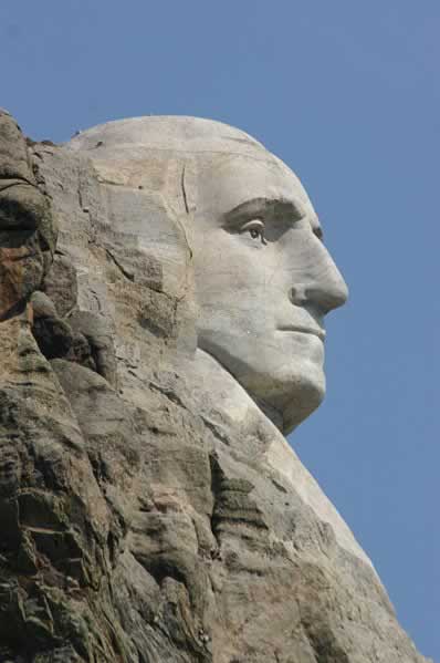  George Washington on Mount Rushmore