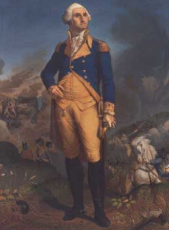  George Washington, standing portrait, artist unknown