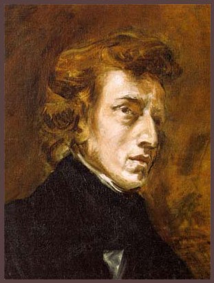 Chopin by Eugene Delacroix 1838