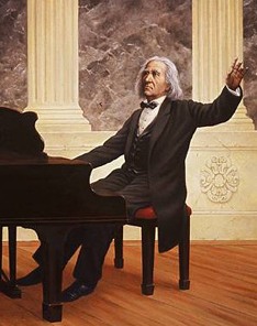 Composer Liszt in Concert
