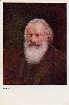 Brahms by Rudolph Klingsbögl, date unknown 