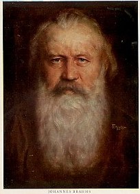 Brahms by Hermann Torggler, date unknown.