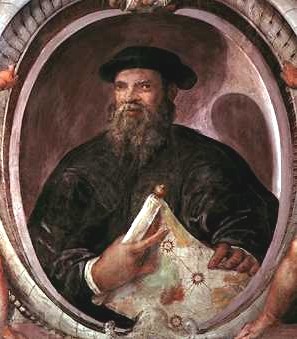 Ferdinand Magellan, detail of a painting by an unknown artist; in the Uffizi Gallery, Florence.