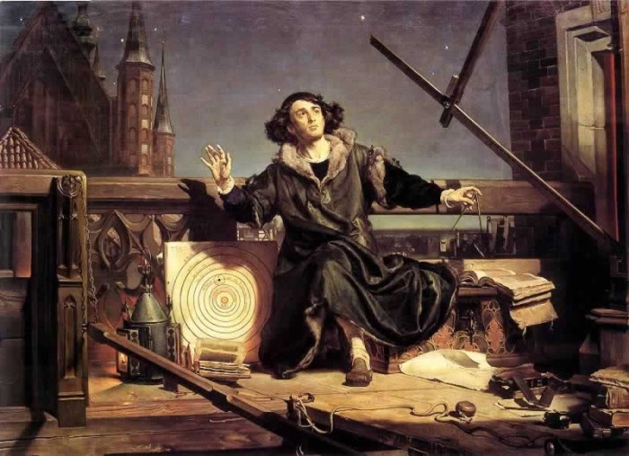 Copernicus, Conversation with God by January Matejko